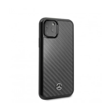 Husa spate iPhone 11 Pro Negru MEHCN58RCABK Carbn Mercedes