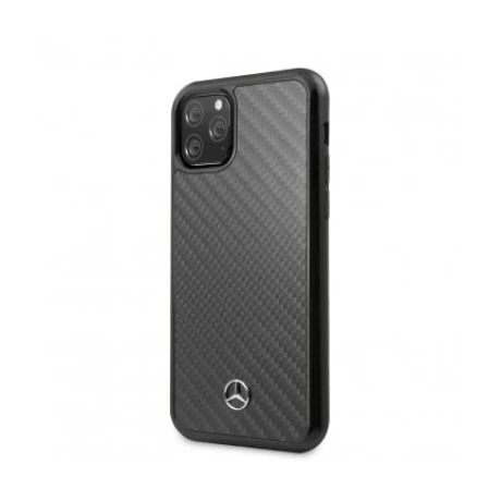 Husa spate iPhone 11 Pro Negru MEHCN58RCABK Carbn Mercedes