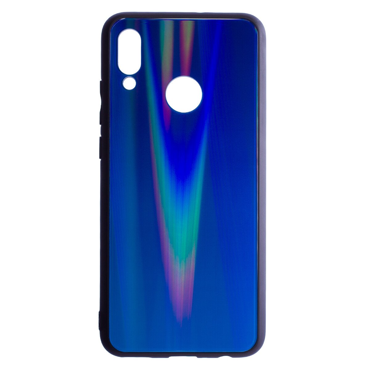 Husa Spate Oglinda Huawei P Smart 2019, Albastru thumb