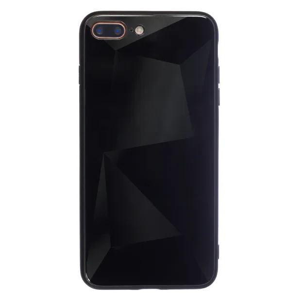 Husa Spate Oglinda Prism iPhone 7/8 Plus, Negru