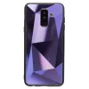Husa Spate Oglinda Prism Samsung Galaxy A6 Plus 2018, Mov