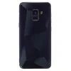 Husa Spate Oglinda Prism Samsung Galaxy A8 2018, Negru