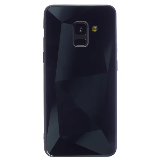 Husa Spate Oglinda Prism Samsung Galaxy A8 2018, Negru
