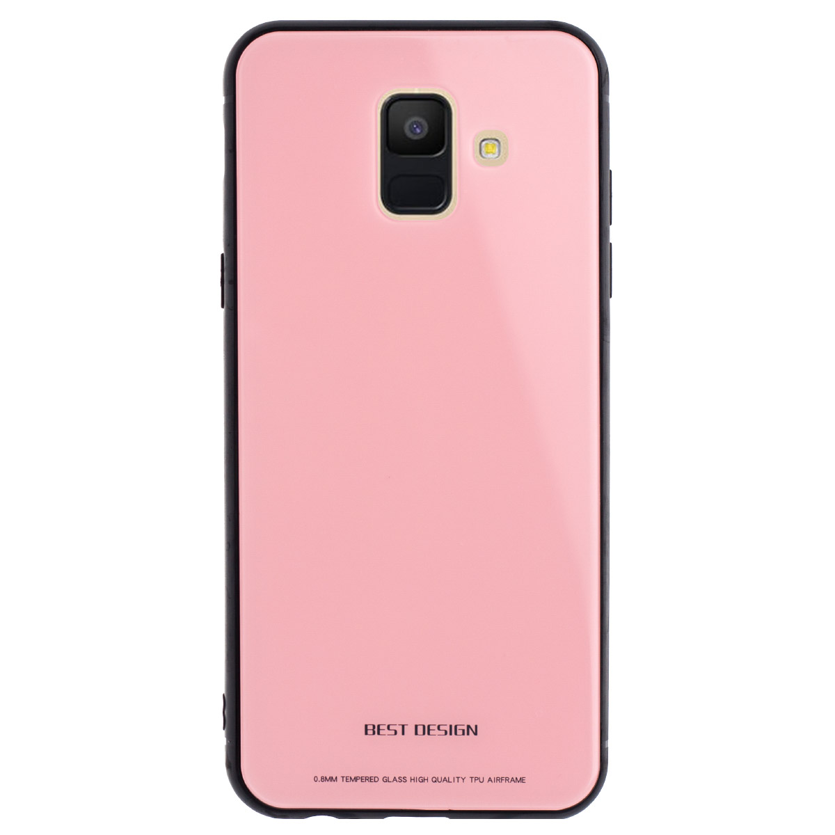 Husa Spate Oglinda Samsung Galaxy A6 2018, Roz thumb