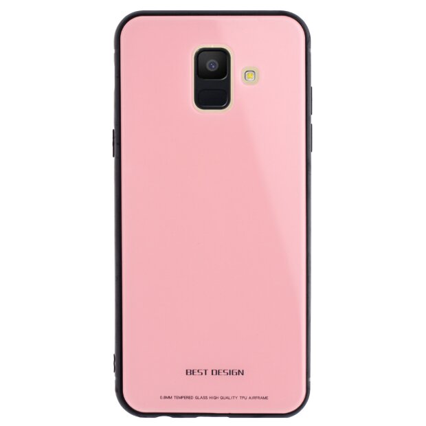 Husa Spate Oglinda Samsung Galaxy A6 2018, Roz