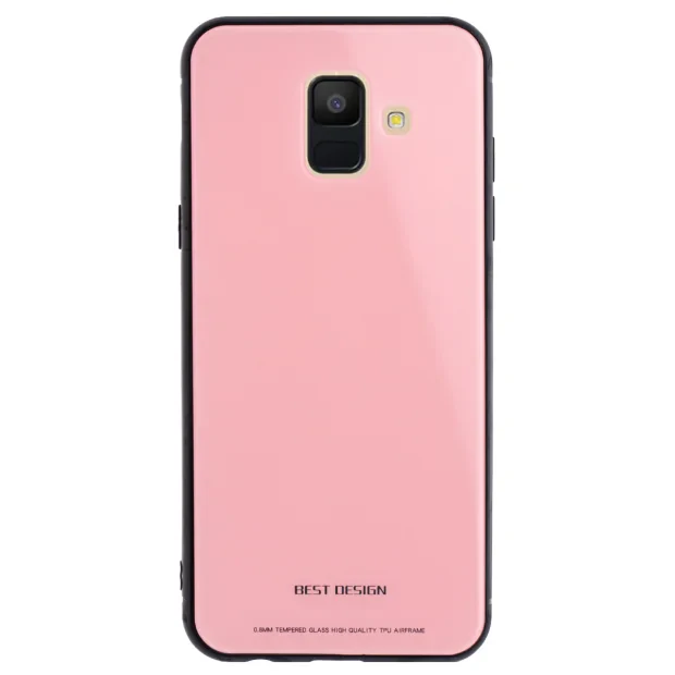 Husa Spate Oglinda Samsung Galaxy A6 2018, Roz