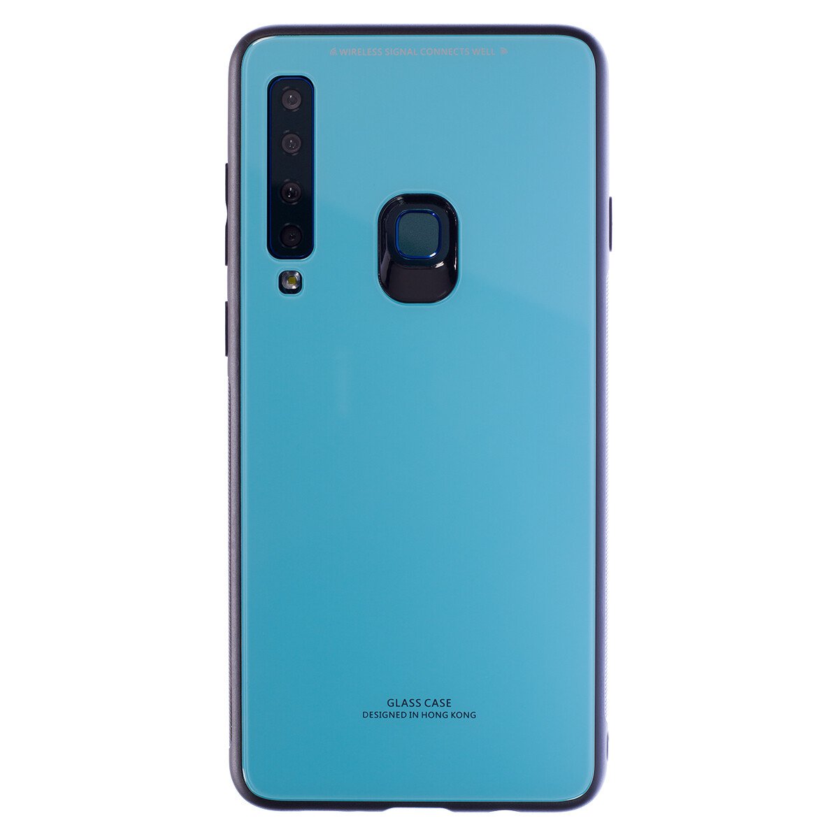 Husa Spate Oglinda Samsung Galaxy A9 2018, Albastru thumb