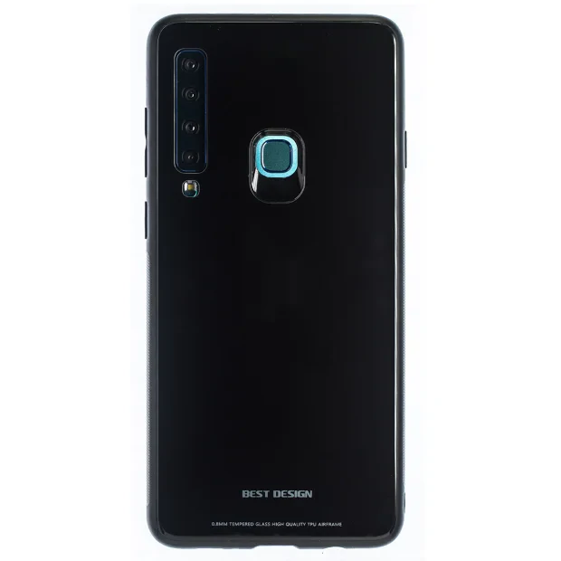 Husa Spate Oglinda Samsung Galaxy A9 2018, Negru