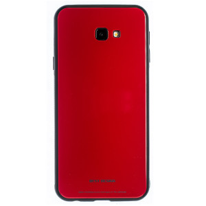 Husa Spate Oglinda Samsung Galaxy J4 Plus 2018, Rosu