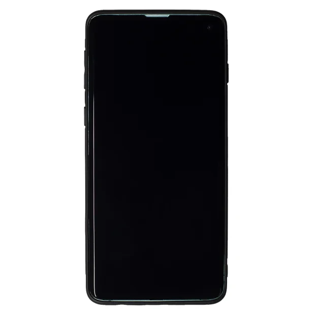 Husa Spate Oglinda Samsung Galaxy S10, Rama Rosie