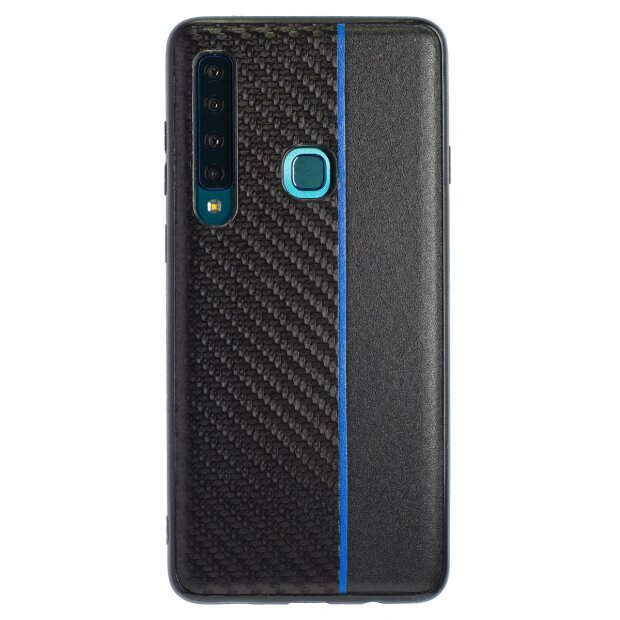 Husa Spate Samsung Galaxy A9 2018 Blue Stripe