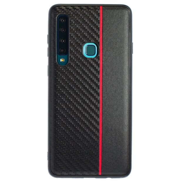 Husa Spate Samsung Galaxy A9 2018 Red Stripe