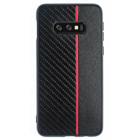 Husa Spate Samsung Galaxy S10 E, Red Stripe