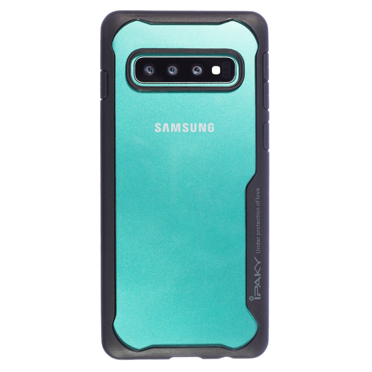 Husa Spate Samsung Galaxy S10, Negru Ipaky thumb