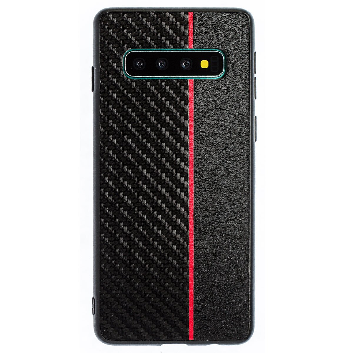 Husa Spate Samsung Galaxy S10, Red Stripe thumb