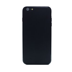Husa spate silicon iPhone 6 Plus iShield Negru mat