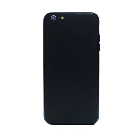 Husa spate silicon iPhone 6 Plus iShield Negru mat