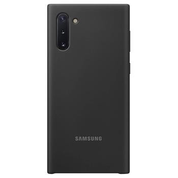 Husa spate Silicone Cover pentru Samsung Galaxy Note 10 Negru thumb