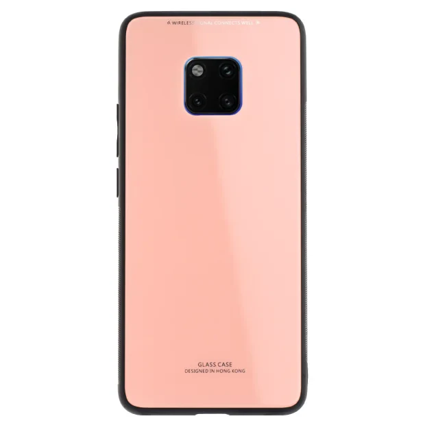 Husa spate sticla Huawei Mate 20 Pro Contakt Roz