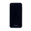 Husa spate sticla iPhone 6 Plus, Contakt Neagra