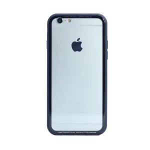 Husa spate sticla iPhone 6/6S iShield Rama Gri