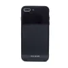 Husa spate sticla iPhone 7 Plus/8 Plus, Contakt Neagra