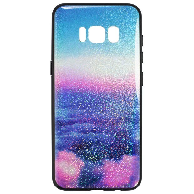 Husa spate sticla Samsung Galaxy A8 2018 Abstract