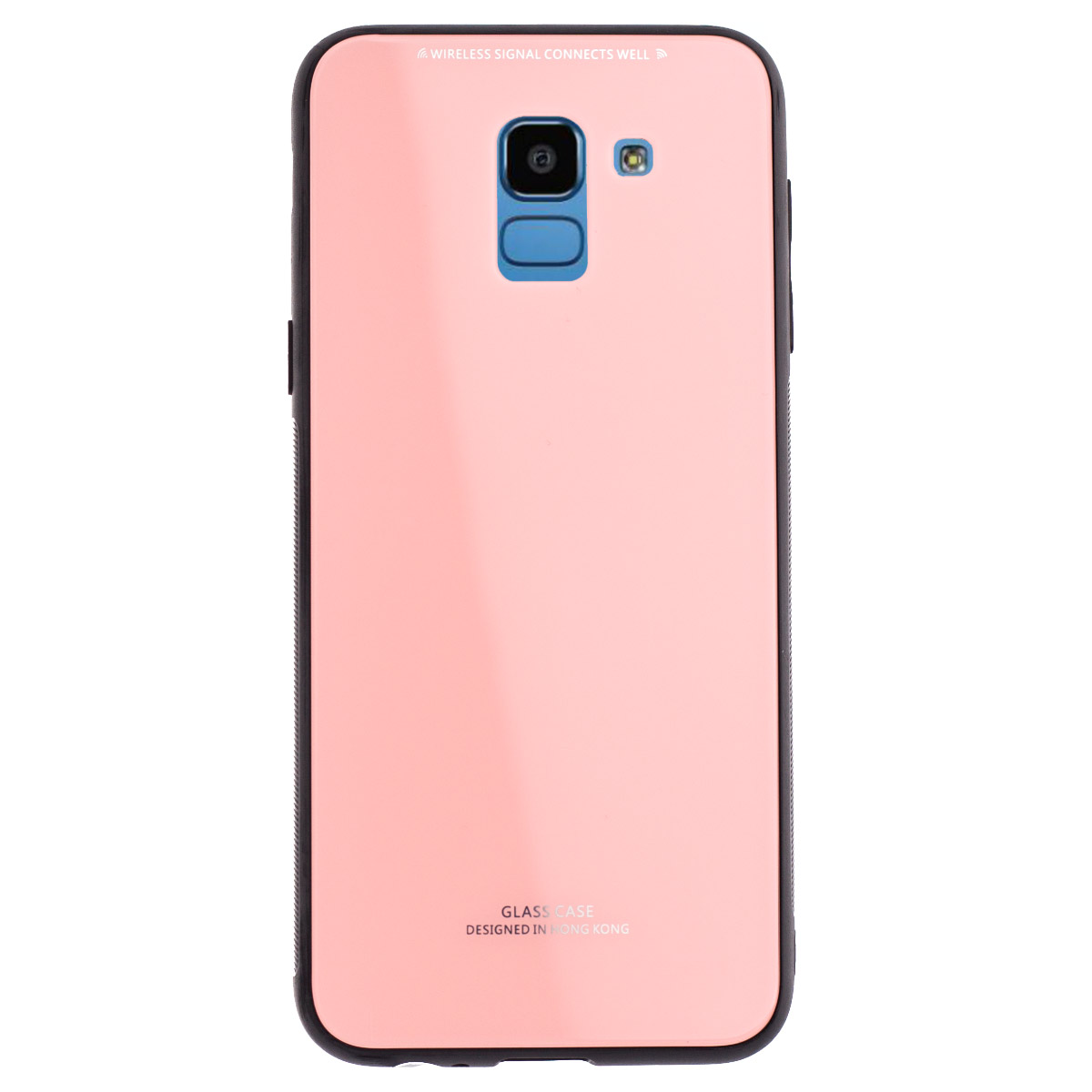 Husa spate sticla Samsung Galaxy J6 2018 Contakt Roz thumb