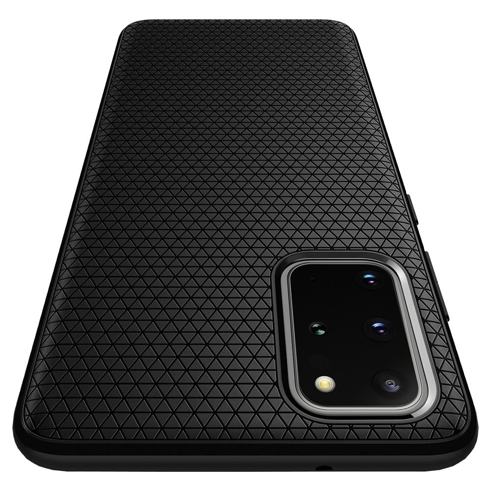 Husa Spigen pt. Samsung Galaxy S20  Liquid Air Ultra Matte Black thumb