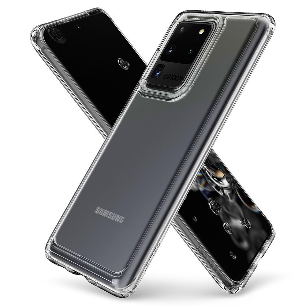 Husa Spigen Ultra Hybrid pt. Samsung Galaxy S20 Ultra Crystal Clear thumb