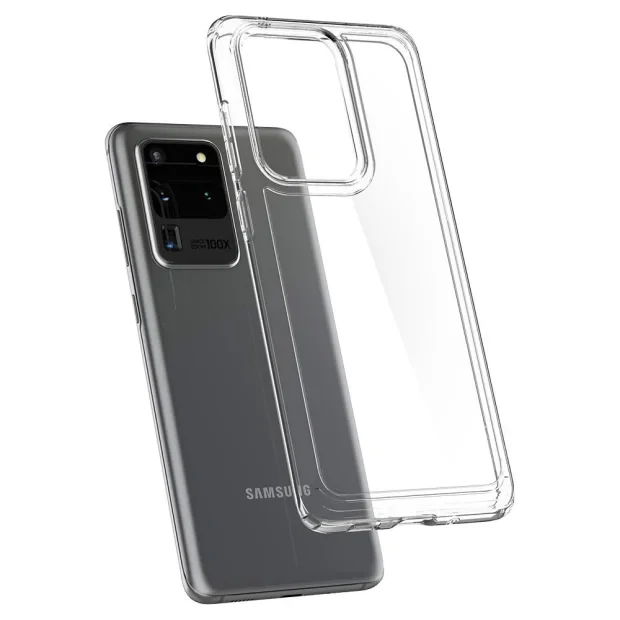 Husa Spigen Ultra Hybrid pt. Samsung Galaxy S20 Ultra Crystal Clear