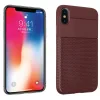 Husa Splicing Flexible TPU iPhone XS Max, Maro