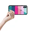 Husa Sticla iPhone XS 5.8&#039;&#039; Printing Strips, Nxe, Style A