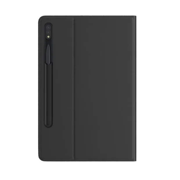 Husa Tableta AmazingThing Antimicrobial pentru Samsung Galaxy Tab S7 Plus 12.4 Inch Negru