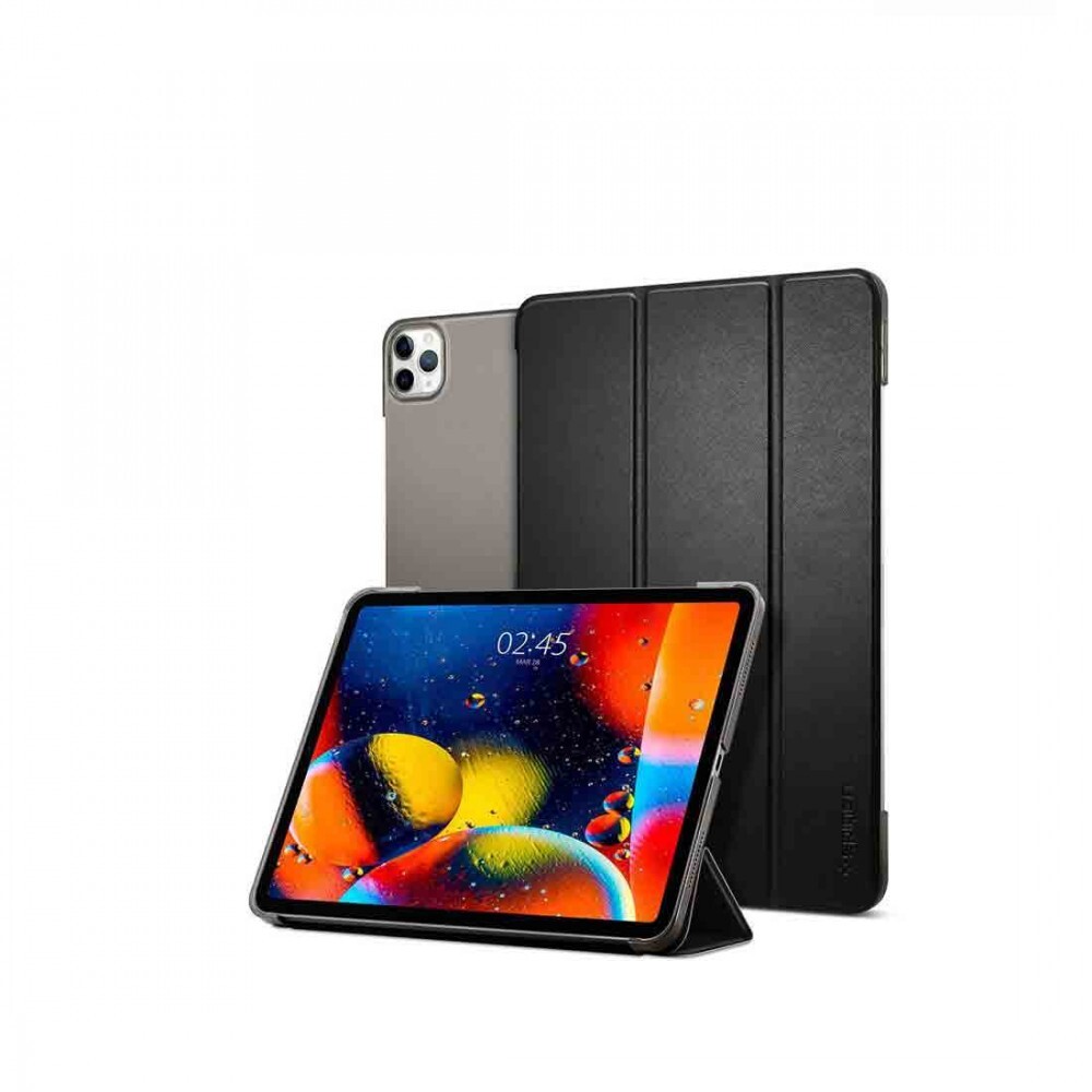 Husa Tableta Spigen Smart Fold pentru Apple iPad Pro 12.9 Inch Negru thumb
