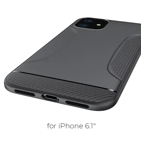 Husa TPU iPhone 11 Black Warrior Hoco