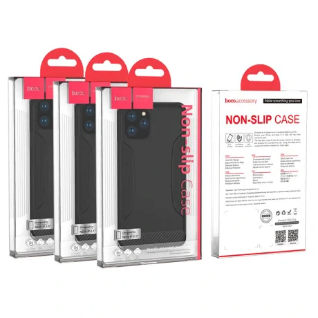 Husa TPU iPhone 11 Black Warrior Hoco