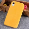 Husa TPU iPhone XR Fluffy Fur Galbena