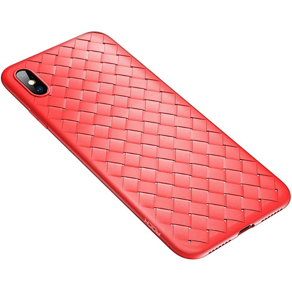 Husa TPU iPhone XS Max Woven Pattern Rock Rosie thumb