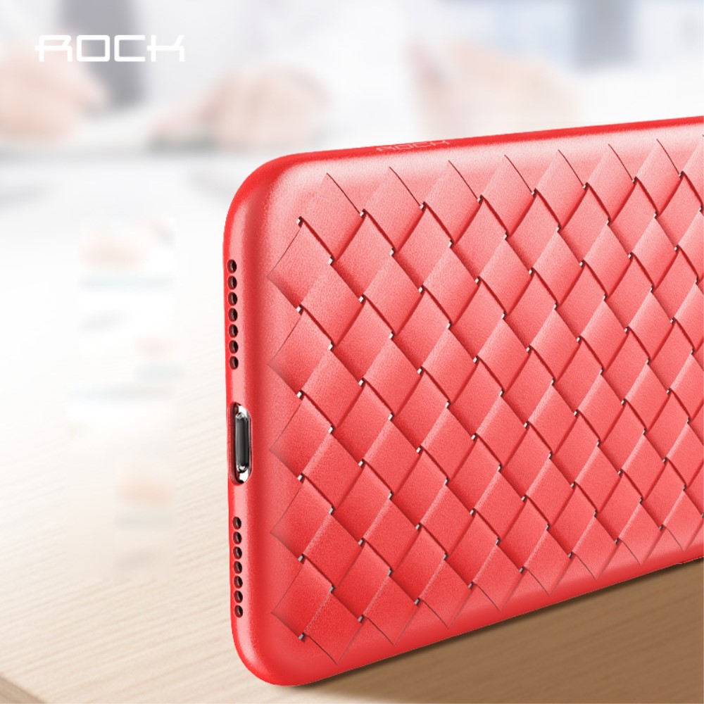 Husa TPU iPhone XS Max Woven Pattern Rock Rosie thumb