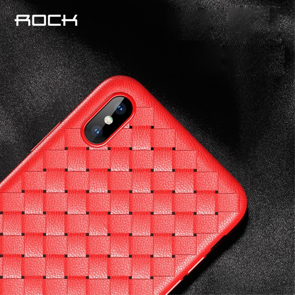 Husa TPU iPhone XS Max Woven Pattern Rock Rosie thumb