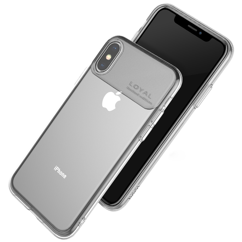 Husa TPU iPhone X/XS Water Rhyme Hoco Transparenta thumb