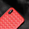 Husa TPU iPhone X/XS Woven Pattern Rosie Rock