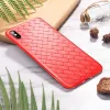 Husa TPU iPhone X/XS Woven Pattern Rosie Rock