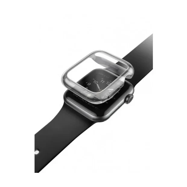 Husa TPU Uniq Garde UNIQ-40MM-GARSMK pentru Apple Watch 4/5 40mm Gri