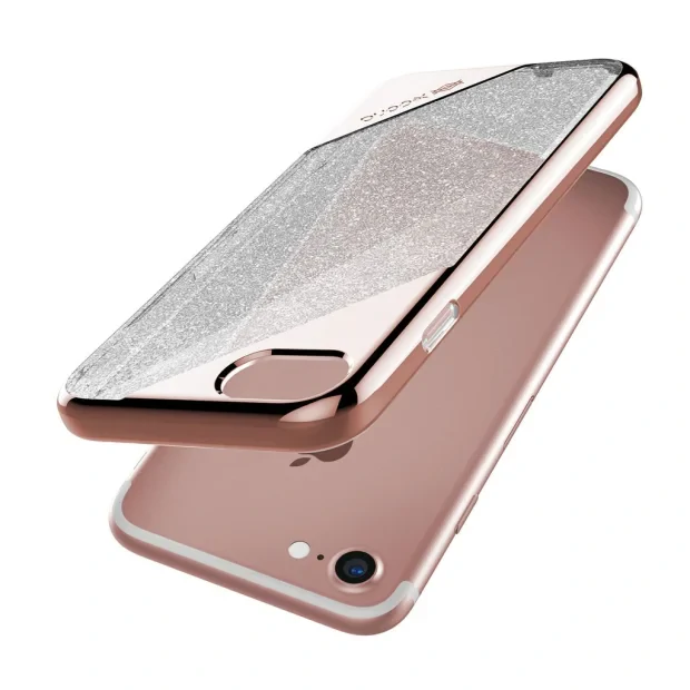 Husa X-doria iPhone 7/8/SE 2 Revel Lux Rose Gold Glitter