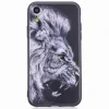 Huse iPhone XR, Printing Embossed, Wolf