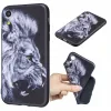 Huse iPhone XR, Printing Embossed, Wolf