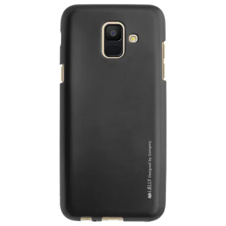 Huse Jelly Metal Samsung Galaxy A6 2018, Goospery Neagra