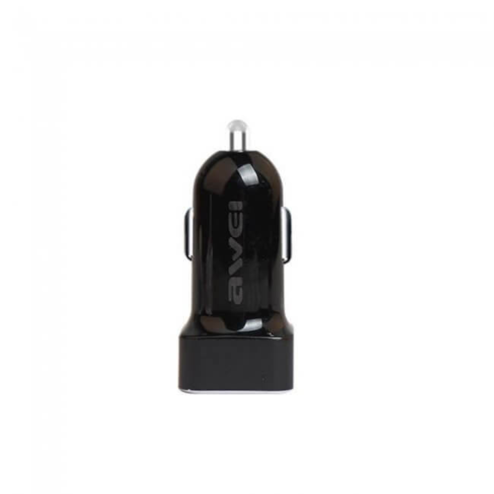 Incarcator Auto Awei 2xUsb 2.4A Negru thumb